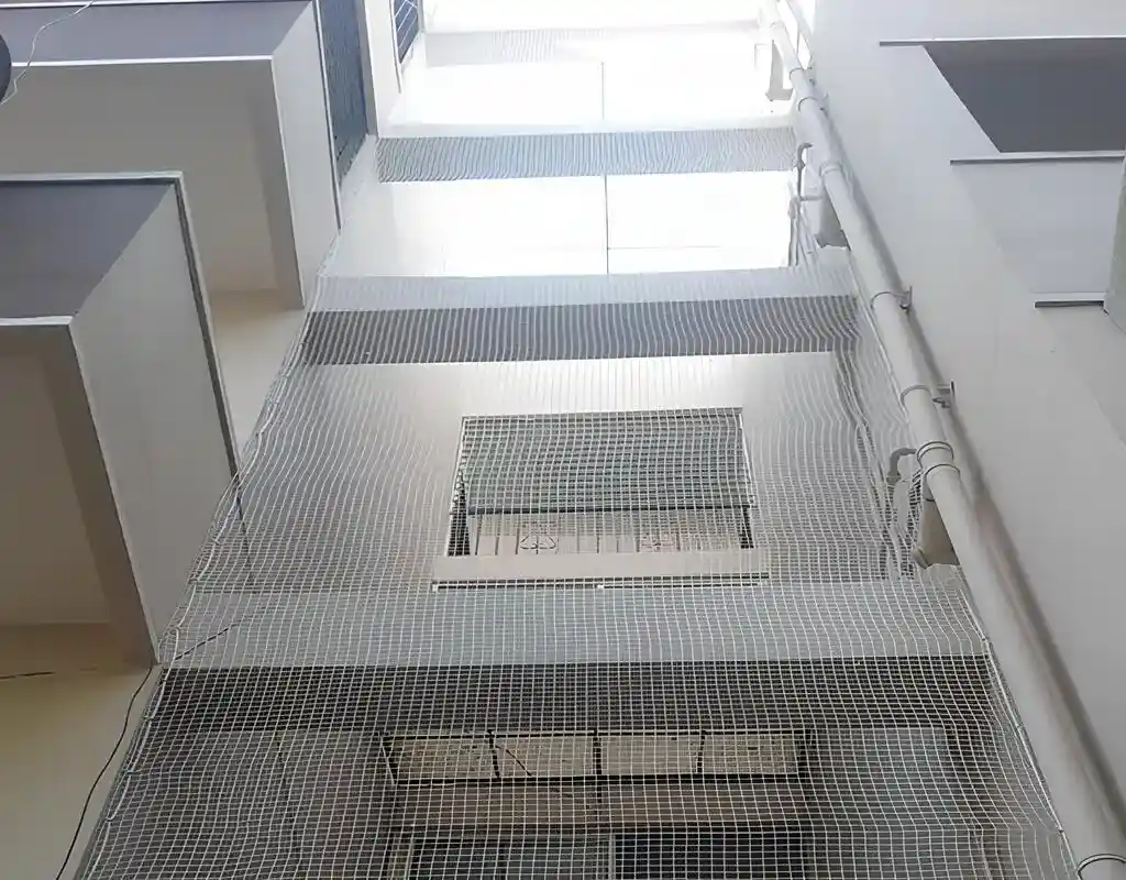 Aradhya Safety Solutions Best Premium Quality Duct Area Safety Nets
