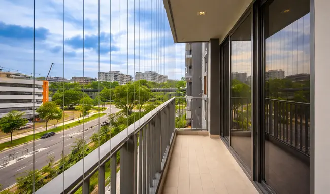 Aradhya Safety Solutions Premium Balcony Invisible Grills Projects