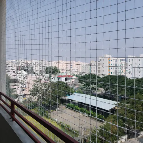 Balcony Safety Nets Installation