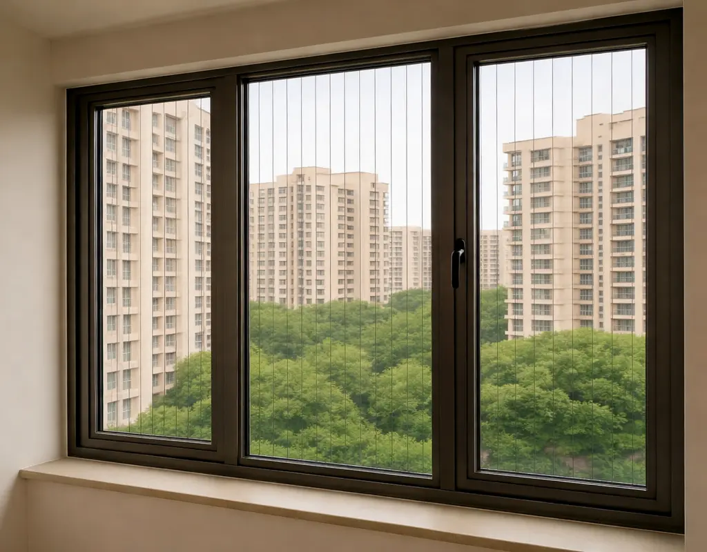 Premium Quality Invisible Grills for Windows - Aradhya Safety Solutions